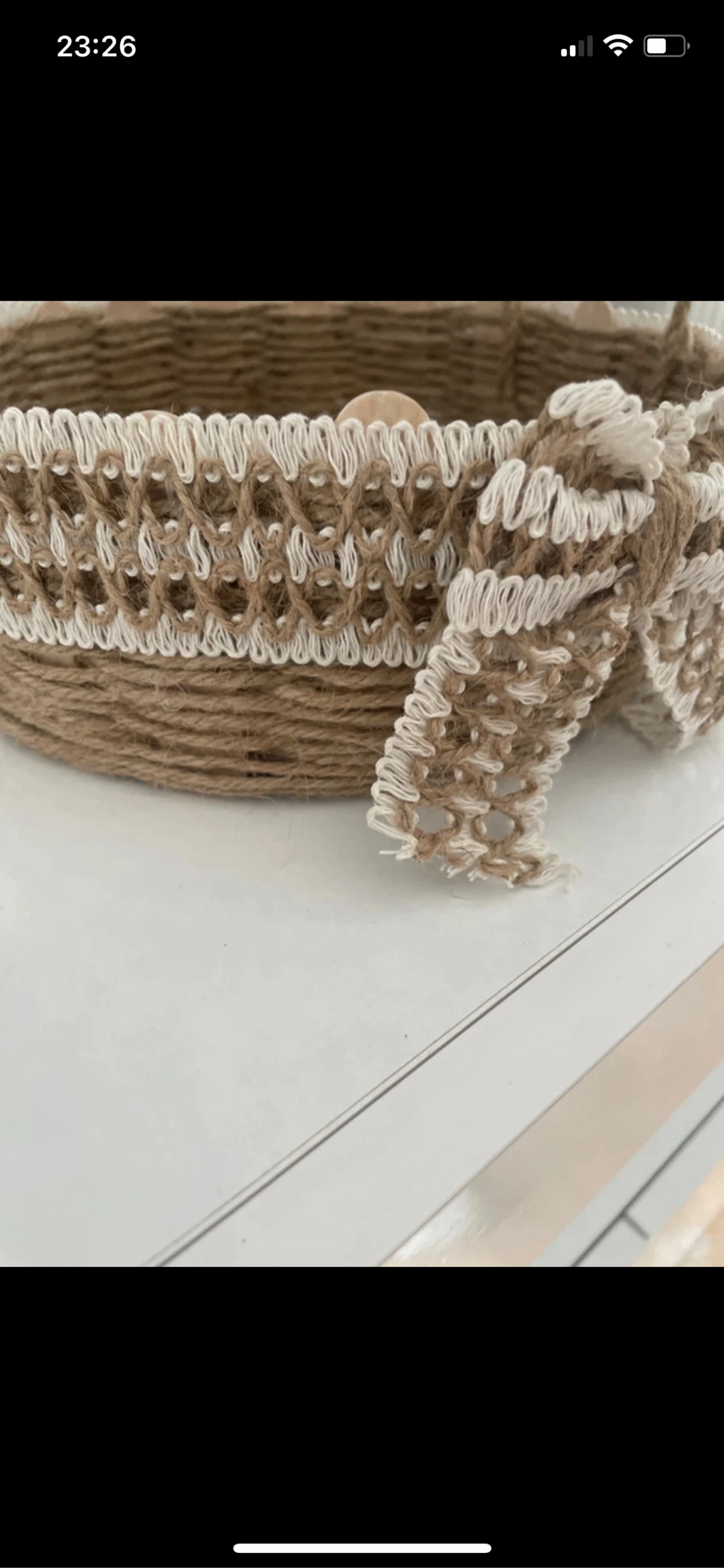 Cesta de yute – photo 2